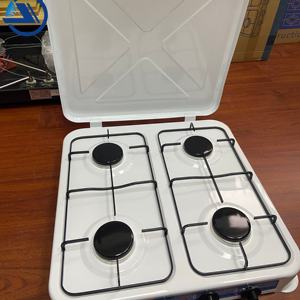 Fornello Elettrico Portatile in Acciaio Inox OEM di Fabbrica, Piano Cottura a Gas 110V-220V, Fornello a Gas a 4 Fuochi - Product Image 1