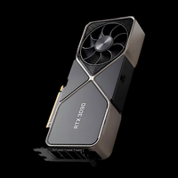 Carte graphique RTX 3090 24 Go GDDR6 384 bits pour la modélisation 3D, le montage vidéo, l'informatique AI locale, les stations de travail professionnelles et les serveurs
