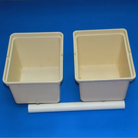 Seau hydroponique néerlandais Bato de 11 L avec couvercle multi-trous à siphon coudé pour irrigation recirculante pour la culture de tomates