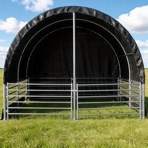 Tente pour animaux toutes saisons LT132010 pour chevaux, moutons, volailles et protection des petits animaux de ferme, abri imperméable en PVC pour bétail - Product Image 4