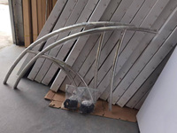 Rampe de piscine en acier inoxydable pour piscines enterrées avec plaque de base, montage facile, sécurité, OEM ODM