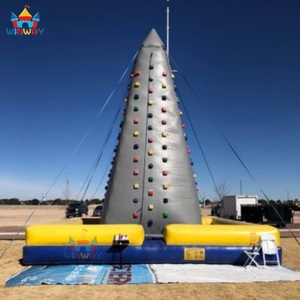 Jeux de carnaval gonflables commerciaux d'extérieur, mur d'escalade en PVC de qualité supérieure, jeux sportifs 6x6x4.8m WINWAYTOYS pour le plaisir - Product Image 5