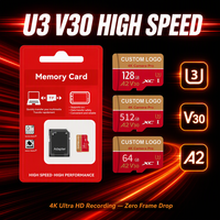 Carte Mini SD Originale Plus 128 Go, Vitesse A1, Compatible avec les Grandes Cartes de Mémoire SD pour Appareil Photo et Téléphone