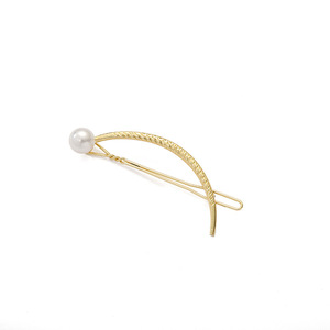Suministro directo de fábrica Diseño de fiesta hueco de moda Estilo de Corea Aleación de oro Accesorios para el cabello para mujeres Pinza para el cabello - Product Image 5