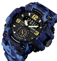 Jam Tangan Olahraga Fashion SKMEI 1637 Laris untuk Pria, Tahan Guncangan, Analog Digital, Tahan Air