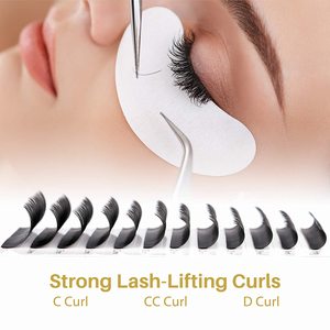 Ellipse 12 Rows Matte Black 0.15mm C Curl Flat Lash <strong>Extension</strong> Individual <strong>Mink</strong> 12mm <strong>Eyelash</strong> <strong>Extensions</strong> - Product Image 5