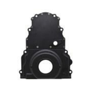 Kit Katup Rantai Mesin Penutup Timing Aluminium Poles Hitam Satin untuk Ford FE 360-428 - Product Image 2