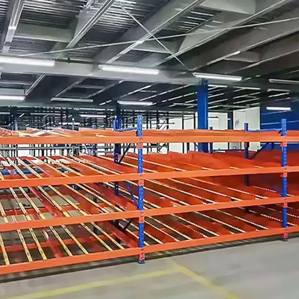 Rayonnage d'écoulement de carton de stockage en métal pour le système de supports d'équipement de cueillette de rouleau d'entrepôt