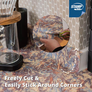 Alfombrilla antideslizante para encimera de cocina de gran calidad con adhesivo y lámina trasera impermeable para uso en comedor y cocina - Product Image 5