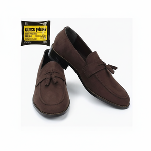 Tesla รองเท้าโลฟเฟอร์ลำลองประจำวันสำหรับผู้ชาย, รองเท้ามีชุดทิชชู่ทำความสะอาดรองเท้า - Product Image 1