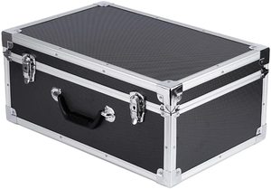 Funda de aluminio para Dron <span class=keywords><strong>dji</strong></span>, funda de transporte negra personalizada y duradera - Product Image 3