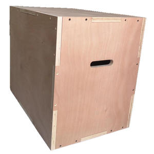 Boîte de saut en bois portable et détachable de haute qualité, 3 tailles, équipement de fitness pour <span class=keywords><strong>CrossFit</strong></span>, salle de sport et entraînement de force à domicile - Product Image 1