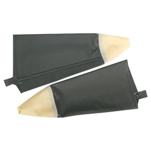 Mangas de Látex para Brazos Yilong Yang Family Generals, Largas, Forradas de Felpa, Impermeables, Resistentes al Aceite, Protección para Exteriores - Product Image 1