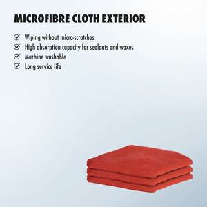 Paño de microfibra para exteriores de automóviles, el más vendido, 50 piezas a granel para lavado y secado de carrocerías. - Product Image 2
