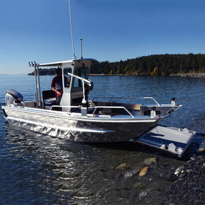 Bateaux de pêche rapide de luxe en aluminium tout soudé Yachts de chalutier en acier avec moteur hors-bord à <span class=keywords><strong>vendre</strong></span> - Product Image 4
