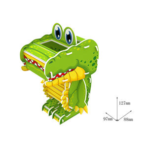 Jouet éducatif personnalisé Nosto, puzzle 3D en forme d'escargot, porte-stylo en papier, cadeau - Product Image 5