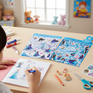 Set di Adesivi in PVC con Personaggi dei Cartoni Animati per Bambini, Decorazione Casa e Artigianato, Marca Peiyong Modello 12569 - Product Image 3