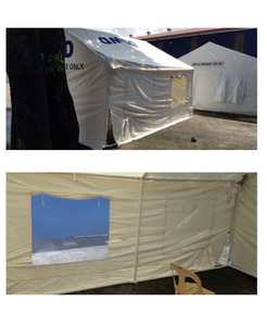 Tienda de campaña de gran oferta de Corea, Malasia, Filipinas, tiendas de campaña impermeables grandes para exteriores, tiendas familiares para aliviar desastres con precio competitivo - Product Image 5