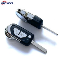 Coque de clé de voiture à bon prix, 2 boutons, rabattable, pour Citroën DS3