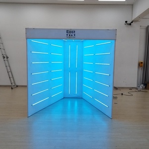 7 kaki alat aluminium Gratis pengaturan cepat portabel lampu LED terowongan latar belakang Stan penutup - Product Image 3