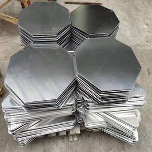 Placa de alumínio para processamento personalizado, placa de alumínio triangular circular quadrada, sinal de sublimação em branco - Product Image 3