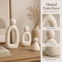 Sculpture d'art moderne d'une famille de trois personnes, décoration de salon, accessoires de décoration de bureau, statues abstraites de personnages