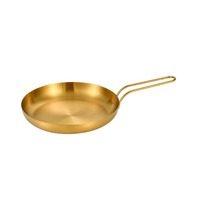 Assiette à dessert créative en acier inoxydable de qualité alimentaire, style coréen, design minimaliste, moderne et simple, plat commercial pour barbecue