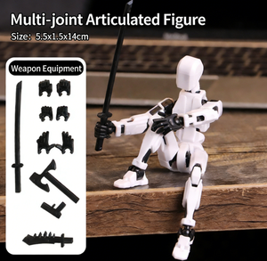 लचीला बहु-रंग रोबोट एक्शन आंकड़े-कस्टम डिस्प्ले और प्ले के लिए चल रहे खिलौने - Product Image 3