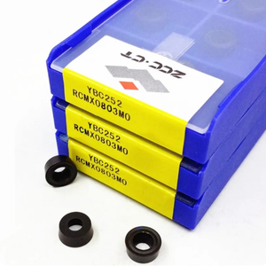 Zhuzhou ZCC เครื่องกลึง CNC คาร์ไบด์ประสิทธิภาพสูงเครื่องกลึงเครื่องตัดแทรกรุ่น RCMX0803 1003 <span class=keywords><strong>1204</strong></span> 1606 <span class=keywords><strong>2006</strong></span> YBC151 2507 - Product Image 5