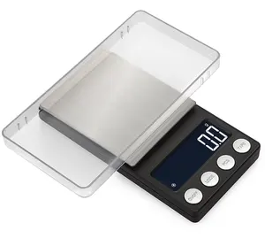 Sıcak satış toptan dijital Mini cep ölçeği 0.01g taşınabilir LCD dengesi elektronik takı tartı