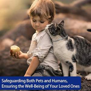 Collar Calmante para Gatos con <span class=keywords><strong>Feromonas</strong></span> y Certificación CE, Calma las Emociones del Animal y Alivia el Estrés - Product Image 2