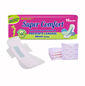Toallas Sanitarias Desechables para Mujer, Precio Bajo, Fábrica China, Venta al por Mayor, Marca OEM, con Chip de Anión, a Prueba de Fugas - Product Image 1
