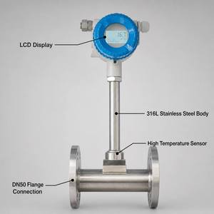 Débitmètre intégré à bride en acier inoxydable CXLUGB DN50 Ia CT6 antidéflagrant pour usine chimique, traitement de l'eau et gaz - Product Image 3