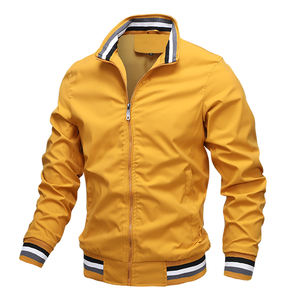 Sudadera informal de moda para hombre, con cremallera, sin capucha, con bolsillo lateral, holgada y cómoda, estilo Joker, para primavera y otoño 2025. - Product Image 3