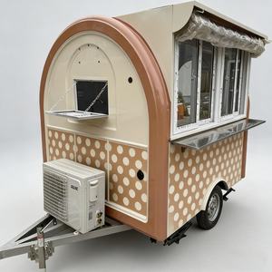 Remolque Móvil para Pizza Totalmente Equipado, Cafetería al Aire Libre, Carrito de Postres, Carrito de Hot Dogs, Camión de Comida Rápida con Cocina Completa - Product Image 5