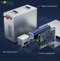 Source laser à fibre de qualité industrielle 30W, supportant un fonctionnement continu 24h/24, pièce essentielle pour équipement de marquage laser en ligne sur ligne de montage