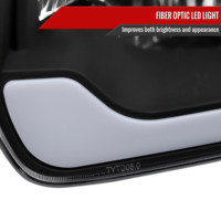 Phare avant automatique avec barre et éclairage de vision nocturne, phare halogène pour Sequoia 2005-2007, 12V, certifié DOT, 3000 lumens, 5000K