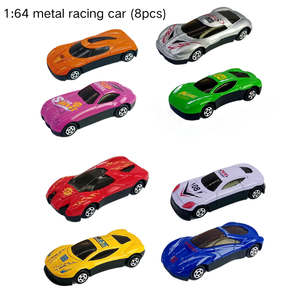 Panda 1:64 Mini auto da corsa Diecast Set libero ruota veicolo in metallo con lega e plastica modello scorrevole a caldo modello catapulta - Product Image 2