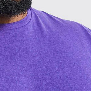 100% coton 180 grammes T-shirt ample surdimensionné de haute qualité pour hommes Logo personnalisé impression en mousse T-shirt imprimé bouffant 3d - Product Image 3