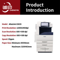 Vente en gros de photocopieurs couleur reconditionnés 8035 A3 avec interface USB, imprimante numérique à haute vitesse, usage général, en stock