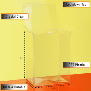 En <span class=keywords><strong>Stock</strong></span> PET PVC 0,5mm Funkos Poped 4 pulgadas Funkos Poped Protector Case - Product Image 2