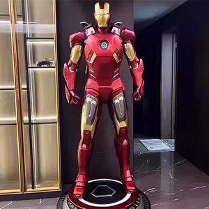 Figura de Acción de Iron Man MK50 del Tamaño Real, Diseño Popular, Figura de Fibra de Vidrio de Iron Man Invencible, Escultura de Tamaño Real - Product Image 6