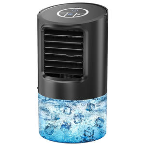 พัดลมไอเย็นพกพาไฟฟ้าราคาถูก ผลิตภัณฑ์ใหม่ เครื่องปรับอากาศขนาดเล็ก พัดลมน้ำมินิแบบพกพา ช่องเสียบ USB - Product Image 1
