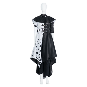 Costumes de cosplay pour adultes personnalisés sur le thème de <span class=keywords><strong>Cruella</strong></span> pour Halloween, pour les spectacles et les événements - Product Image 5