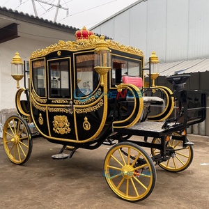 Attractions touristiques, mariage royal, véhicules vintage, chariot électrique de tourisme, calèche royale - Product Image 2