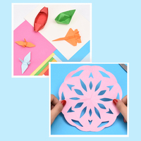 Papier couleur A4 Foska de bonne qualité 80 g/m², papier fait main, feuilles de papier couleur pour le bureau et les travaux manuels