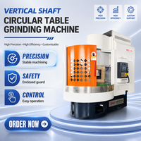 Meuleuse de surface à table rotative CNC de précision à broche verticale pour le rodage plat des plaquettes de verre, de céramique et de semi-conducteurs