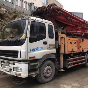 Venta de fábrica, máquina de hormigón, camión pequeño, maquinaria de 47M para moldes de macetas de hormigón, bomba mezcladora de hormigón - Product Image 1