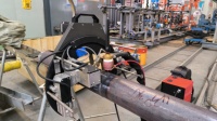 Pinzas de Soldadura de Tubos CNC TIG, Soldador Automático de Tubos para Todas las Posiciones, 1500 mm/min, Oscilación, Controlador Programable