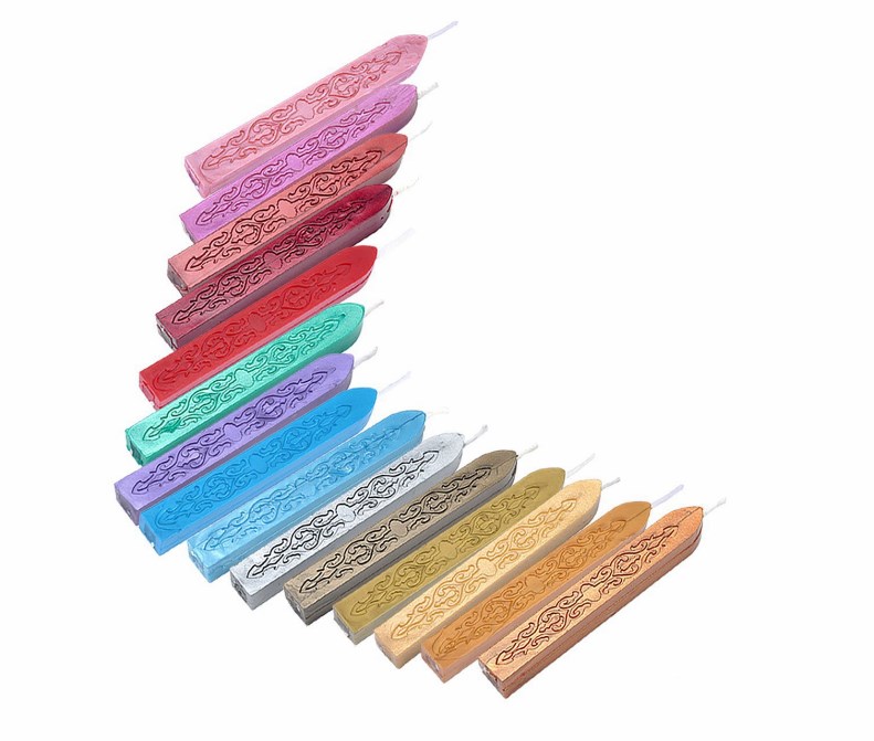 Индивидуальная многоцветная восьмиугольная восковая наклейка, восковая печать, бусины для рукоделия, приглашений, свадебных восковых штампов, печать